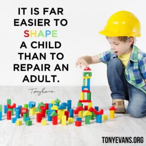 shaping children - image from tonyevans.org