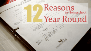 12 Reasons to Homeschool Year Round | Homeschooling Torah