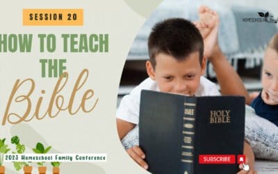 How to Teach the Bible