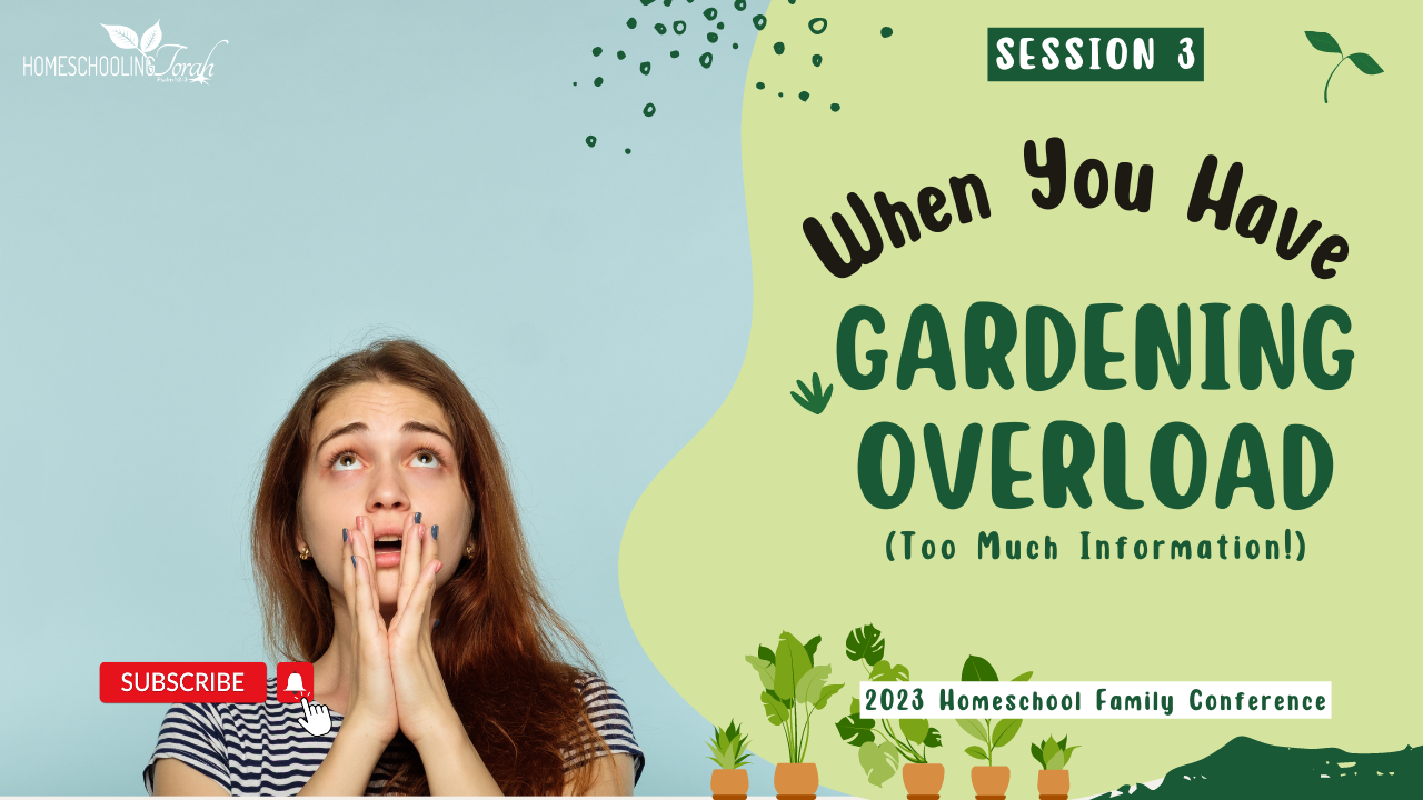 Gardening Overload (Too Much Information!)