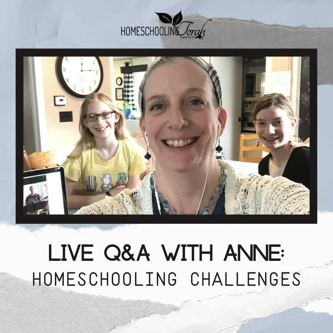 Live Q&A with Anne Elliott: Homeschooling Challenges Live Q&A with Anne Elliott: Homeschooling Challenges