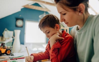 How much time should Mom spend homeschooling?