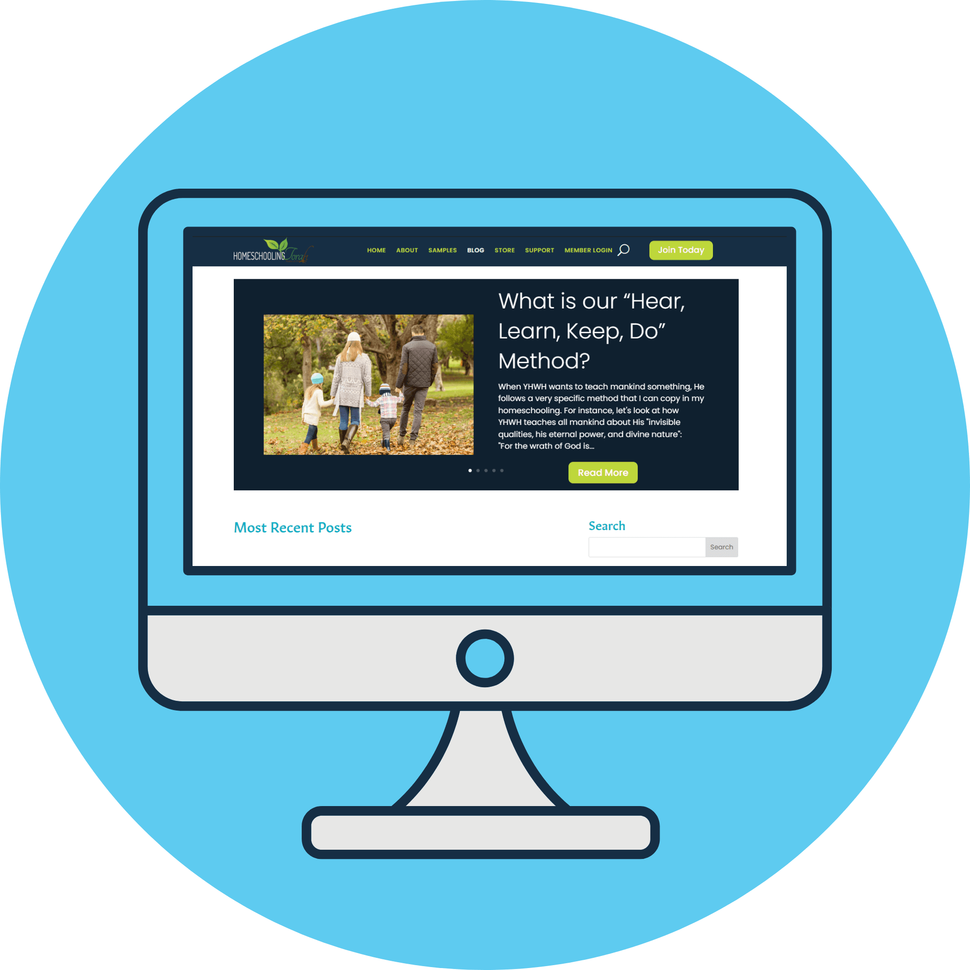 Homeschooling Torah Blog Computer