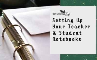 Setting Up Your Teacher and Student Notebooks