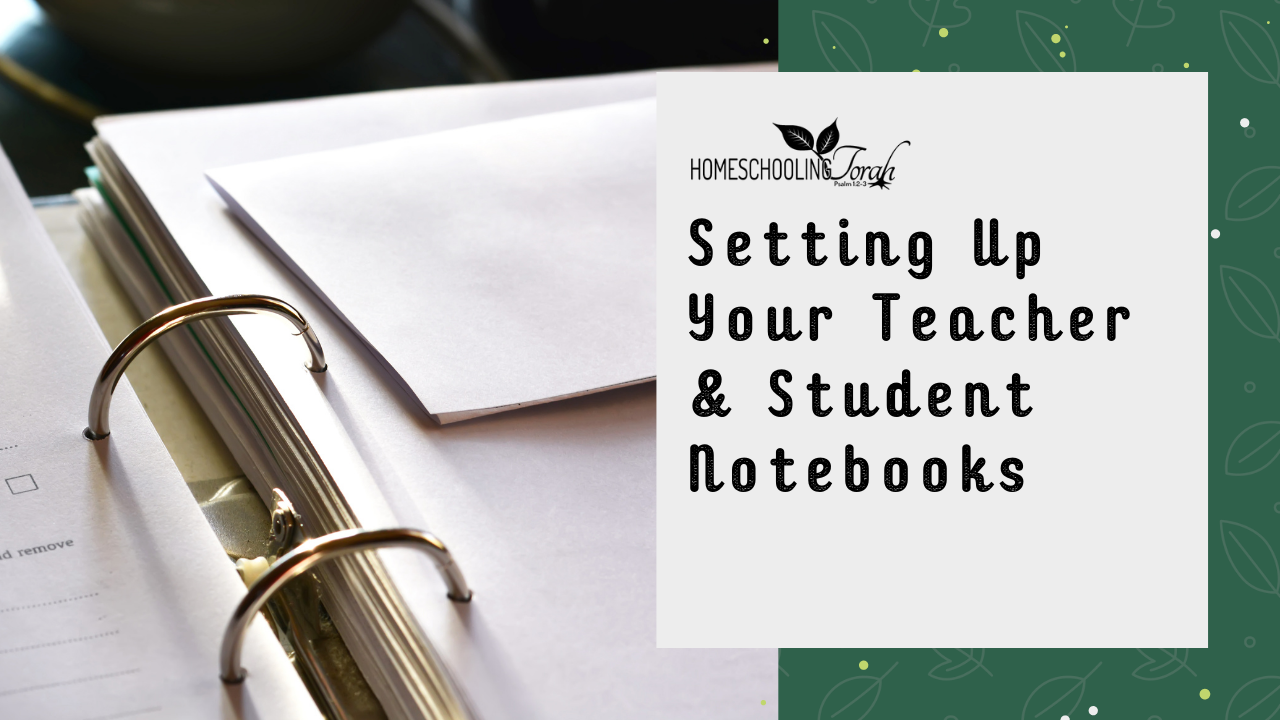Setting Up Your Teacher and Student Notebooks