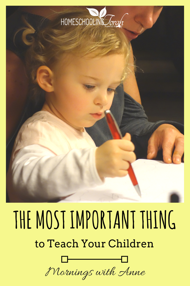 VIDEO: The Most Important Thing to Teach Your Children