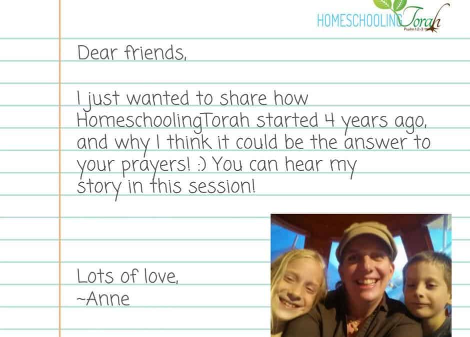 VIDEO: Why You Should Join HomeschoolingTorah