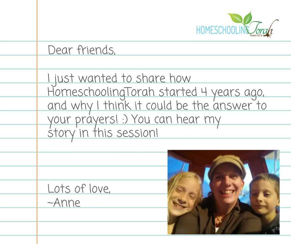 hear the story of HomeschoolingTorah