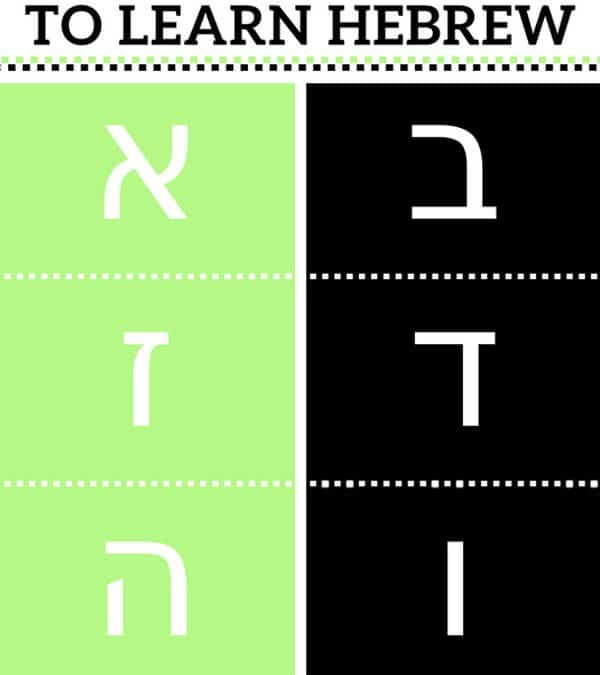 VIDEO: How to Begin to Learn Hebrew
