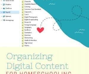 How to Organize Digital Content in Your Homeschool