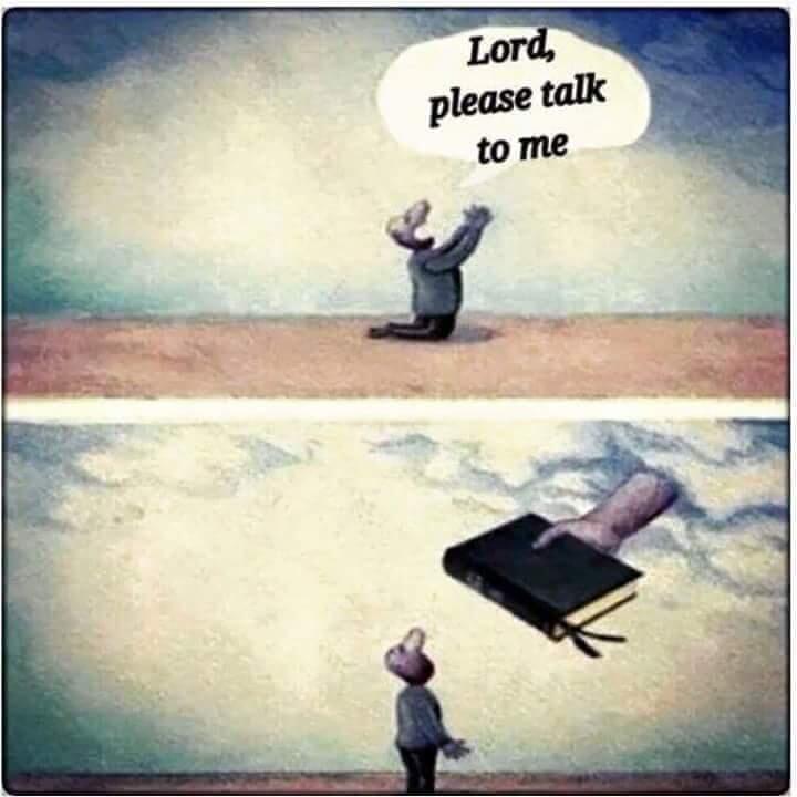 Lord, please talk to me